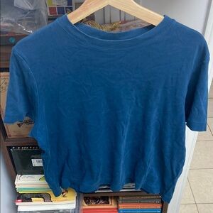 COS Deep Blue Top